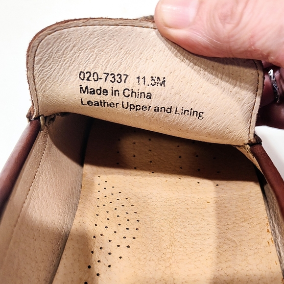 Johnston & Murphy Brown Leather Bit Loafers Men’s 11.5 M Dress Shoes Classic - Picture 9 of 11